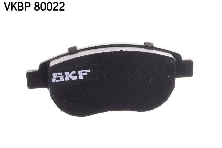 Jeu de 4 plaquettes de frein SKF ref. VKBP 80022